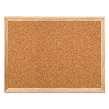 United Visual Products Decor Wood Combo Board, 48"x36", Walnut/White Porcelain & Black UV703DEFAB-WALNUT-WHTPORC-BLACK